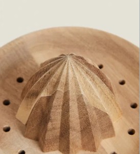 Presse-agrumes manuel en bois avec logo personnalisé, bol de table, extracteur de jus de citron et d'orange, vente en gros - Product Image 2