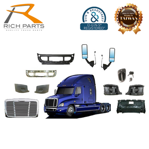 Nouvelles pièces de carrosserie de camion américaines pour Cascadia/Columbia/M2/Centry, rétroviseurs, pare-chocs et calandre de haute qualité, fabriqués à Taïwan - Product Image 1