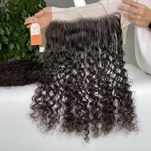 100% Remy Eau Bouclés Non Transformés Trame De Cheveux En Gros Extensions De Cheveux Bruts Vendeurs Machine Double Trame Cheveux Tissage - Product Image 4