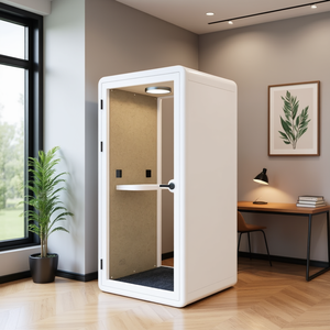 Cabine téléphonique acoustique moderne Solo HIPOD pour la maison ou le bureau, cabines téléphoniques pour une meilleure réception - Product Image 3
