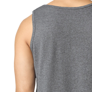 <b>Mens</b> Fitness Tank Top Sleeveless Athletic Workout Gym Running Casual <b>Training</b> Soft Cotton Blend Summer Muscle <b>Vest</b> Knitted Logo - Product Image 4