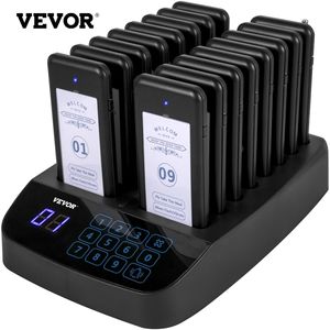 Sistema di chiamata Wireless F101 per ristoranti Hotel 16 cercapersone Max 98 Beepers tastiera Touch vibrazioni apparecchiature di servizio Hotel - Product Image 1
