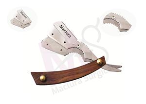 Rasoir de barbier en bois - Product Image 3