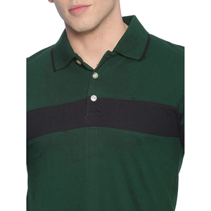 Wholesale Men's 100% Cotton Polo <b>T</b>-<b>Shirt</b> Custom Embroidered Logo High Street Style Turndown <b>Collar</b> Light Fitness Features Puff - Product Image 5