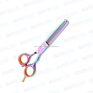 <b>Professional</b> Stainless Steel Barber Thinning Scissors for Salon Styling Manual Hair Texturizing Shears - Product Image 4