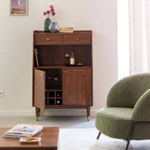 Aparador alto de madera de acacia Vandana Stellar Sierra - Product Image 2