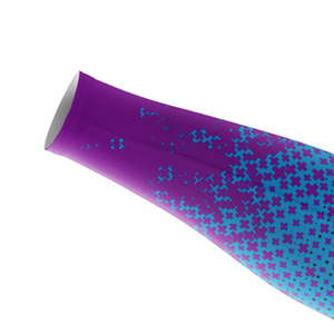 Manchons de compression personnalisés unisexe en polyester, couleur unie, rafraîchissants et anti-UV - Product Image 4