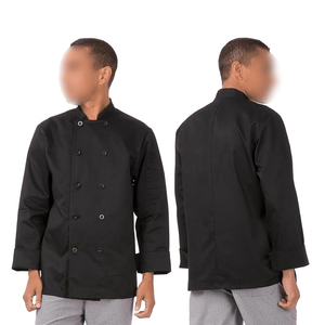 Veste de chef pour homme, manches longues, haute qualité, très vendue, douce et confortable, uniformes d'hôtel pour adultes - Product Image 3