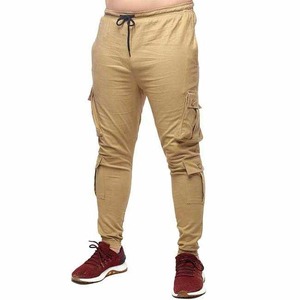 HI-GLOW SPORTS กางเกงวอร์มลำลองสำหรับผู้ชาย กางเกงออกกำลังกาย สีพื้น ระบายอากาศได้ดี กันน้ำ เป็นมิตรกับสิ่งแวดล้อม แห้งเร็ว - Product Image 3