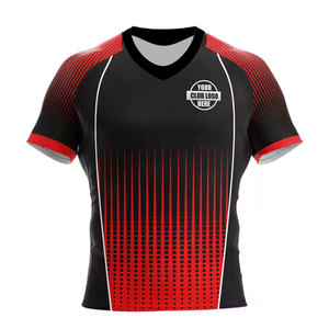 Uniformes de Rugby Deportivos Personalizados de Alta Calidad, Conjuntos de Rugby Transpirables OEM con Camisetas y Jerseys Totalmente Sublimados - Product Image 5