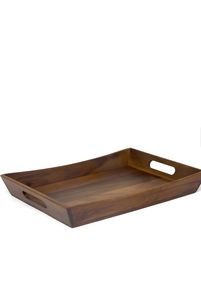 Nouvel arrivage : Plateau de service en bois naturel fait main pour aliments – Dernier modèle en bois de manguier pour la maison, le bureau et la cuisine - Product Image 6