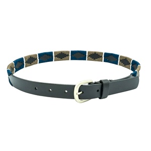 Custom Sport <b>Belt</b> Emboss Genuine Leather Riding Equestrian Argentinian Embroidery Polo Leather <b>Belt</b> for Men in All Custom Sizes - Product Image 3