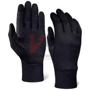 Guantes de invierno premium para correr, compatibles con pantalla táctil, forro polar térmico, resistentes al viento, para hombres y mujeres, para actividades al aire libre. - Product Image 1