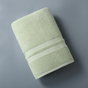 2026 Premium 100% Cotton Woven Eco-Friendly Hotel <b>Towels</b>-Solid Color - Product Image 2
