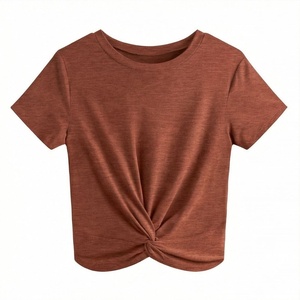 Camisas Cortas de Verano para Mujer, Personalizadas con Bordado de Plumas, Botones, Tie Dye, Tallas Grandes, Manga Corta, Logotipo, Color Personalizado - Product Image 1