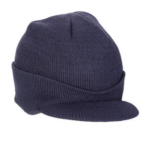 Wholesale Custom Winter <b>Beanie</b> <b>Hat</b> 100% Acrylic Hand-Knitted Cuffed Warm Solid Pattern Embroidery for <b>Men</b> Adults Outdoor Sports - Product Image 4