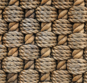 Tapis en jute naturel noué à la main, épais et moelleux, offrant une sensation douce et une esthétique organique et chaleureuse, disponible à prix de gros. - Product Image 1