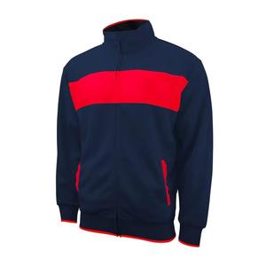 เสื้อโค้ทฟุตบอลซับลิเมชั่น เสื้อผ้ากีฬาไฮเทค แห้งเร็ว ชุดฟุตบอล แขนเสื้อแบบริบ คอเต่า เสื้อสำหรับฝึกซ้อม - Product Image 1