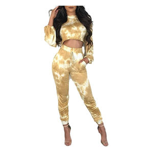 Hot Style Premium Quality Women's Crop Top <b>Tracksuits</b> Casual Hooded Lace 100% Cotton with Unique Custom Logo Top Sale Price! - Product Image 4