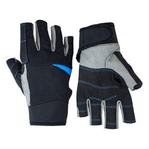 Gants de navigation pour hommes et femmes, design à doigts entiers, polyester extensible, antidérapants, pour la navigation, la pêche, le kayak, tous les sports nautiques, parfaits - Product Image 1