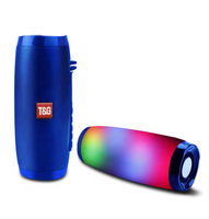 Enceinte Bluetooth portable TG157 10W avec double haut-parleur, lumière LED, radio FM, USB, TF, AUX, rechargeable, mini enceinte de basses, vente en gros
