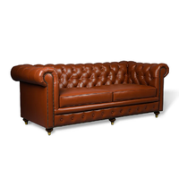Canapé modulaire rectangulaire moderne en cuir avec design éco-responsable, couleur personnalisable, canapé d'appoint de luxe pour la maison et le bureau