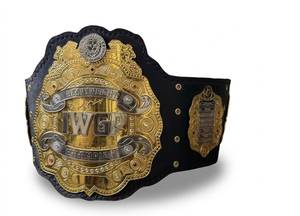Cinturón de Campeonato IWGP de Peso Pesado, Doble Capa, Chapado en Oro, Resistente al Agua, 4 Placas Laterales Premium para Jiu-Jitsu y Karate - Product Image 3