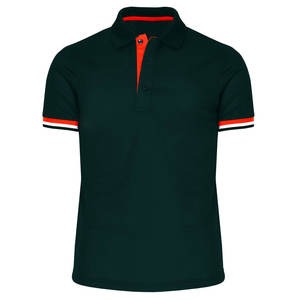 Vêtements décontractés Mode estivale Polo pour homme Chemise à manches courtes 100% coton 220GSM Couleur unie - Product Image 2