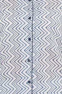 Women's Printed Geometric Pattern Button Front Shorts With <b>Elastic</b> Waist Regular Fit - Product Image 4