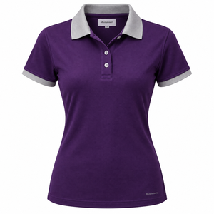 Polo décontracté sur mesure pour femmes, avec logo brodé personnalisé, respirant, idéal pour le golf - Product Image 6