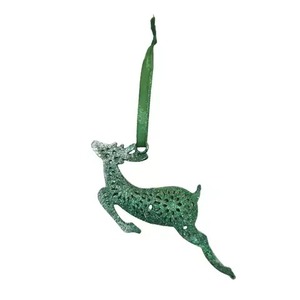 Christmas Hanging Metal <b>Star</b> Ornament Blue Glitter Decoration <b>for</b> <b>Tree</b> Home Party Holiday Decor Gift Piece Hanging Pendant - Product Image 5