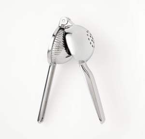 Exprimidor manual de acero inoxidable resistente para exprimir limones y limas y para tareas rápidas de preparación en la cocina - Product Image 3