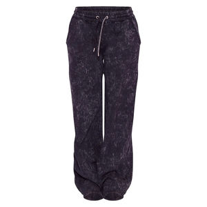 Joggers tendance pour hommes, style streetwear, effet délavé, coupe droite, taille haute, respirants, polyester/coton, avec logo personnalisé - Product Image 5