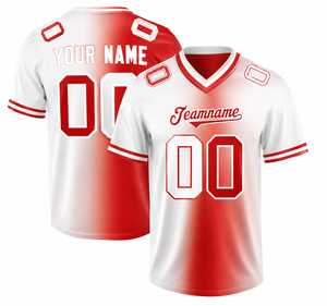 Maillots de baseball personnalisés de haute qualité à col en V, en forme d'éventail, respirants, grandes tailles, imprimés par transfert thermique, 100 % polyester - Product Image 1