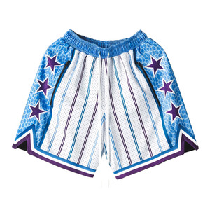 Custom Wholesale Fashion Heavyweight Sublimation Polyester Mesh Men's Basketball <b>Shorts</b> - Product Image 4