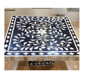 Juego de soporte de pastel de madera para bodas, fiestas, uso doméstico con cubierta de vidrio de cúpula, Bandejas para servir de oro negro - Product Image 1