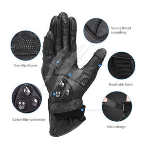 Guantes de Motociclismo Impermeables con Pantalla Táctil para la Seguridad de las Manos, Guantes de Motociclismo del Mejor Material - Product Image 2