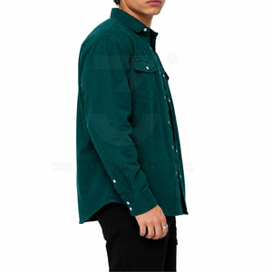 Trendy Urban Lifestyle Breathable Eco-Friendly Spring Cotton <b>Men</b> <b>Jeans</b> <b>Shirts</b> Casual Style Quick Dry Low Minimum Order - Product Image 3