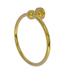 Porte-serviettes mural en laiton poli de la collection Mambo, porte-serviettes de salle de bain de qualité supérieure - Product Image 1