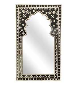 Marco de espejo blanco y negro de la mejor calidad, diseño fabuloso, marco de espejo de nácar para decoración del hogar - Product Image 2