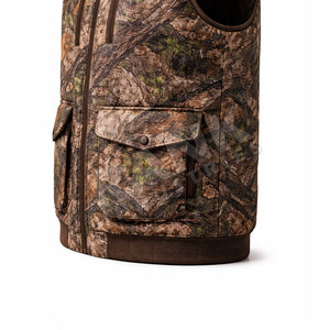 Chaleco de Caza Transpirable de Malla para Exteriores, Chaleco de Caza de Tela Suave, Chaleco de Caza Cómodo y de Ajuste Flexible - Product Image 5