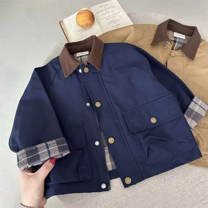 Vestes décontractées pour enfants, garçons et filles, veste en jean pour enfants de 6 à 10 ans, vêtements pour enfants, veste en jean pour filles - Product Image 5