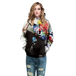 เสื้อฮู้ดดี้แฟชั่นผู้ชายลายตัวอักษร พิมพ์ลายดิจิตอล 3 มิติ ผ้าโพลีเอสเตอร์ 100% แห้งเร็ว ทรงโอเวอร์ไซส์ สำหรับฤดูใบไม้ร่วง สินค้ามาใหม่ ขายส่ง - Product Image 3