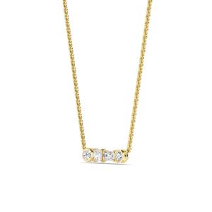 Sensacional Colgante Solitario de Oro Amarillo de 18K con Esmeralda y Diamante Cultivado en Laboratorio de 0.53 CTW, Joyería Fina, Regalo Nupcial para Dama, Boda - Product Image 4