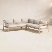 Ensemble de meubles de jardin en aluminium et rotin PE, design moderne, garantie 1 an, résistant aux intempéries et aux UV, fabriqué au Vietnam