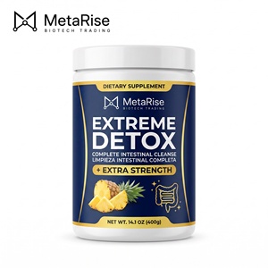 Polvo Instantáneo Vegano con Sabor a Piña para Desintoxicación Natural y Bienestar <span class=keywords><strong>Digestivo</strong></span>, 10 g por Porción, Botella de 400 g para Adultos - Product Image 1