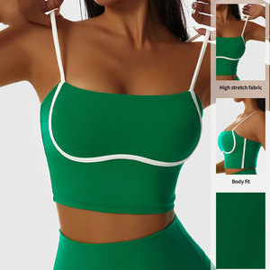 บราออกกำลังกายดีไซน์ใหม่สุดเร้าใจ แห้งเร็ว ยกกระชับ บราวิ่ง บราโยคะ สายไขว้ ปรับได้ ซิปหน้า บราสำหรับเล่นกีฬาสำหรับผู้หญิง - Product Image 6