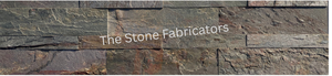 Natural Quartzite <b>Slate</b> Dry Stack Stone Wall Panel Peel Stick Veneer Exterior Wood Burning Forest Cladding Traditional - Product Image 3