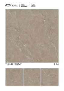 Plaque de porcelaine mate sculptée architectural 24x24, conçue pour un rythme de sol structuré et un flux spatial apaisant. - Product Image 4