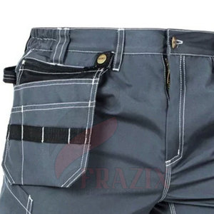 Shorts de travail robustes à multiples poches, vêtements utilitaires, fabrication OEM en marque blanche, vente en gros - Product Image 5